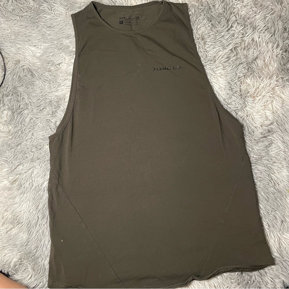 Alphalete male large tank top